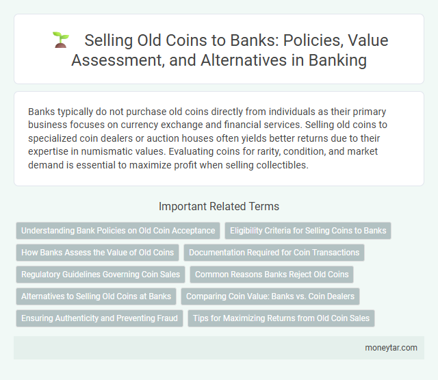 Selling Old Coins to Banks: Policies, Value Assessment, and Alternatives in Banking