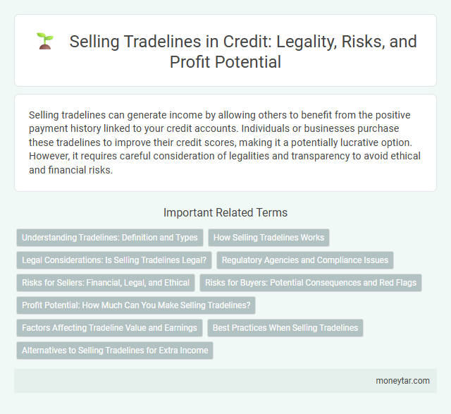 Selling Tradelines in Credit: Legality, Risks, and Profit Potential