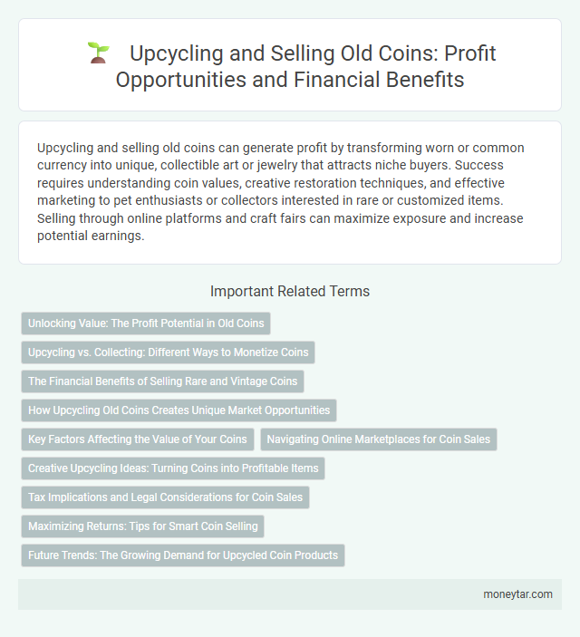 Upcycling and Selling Old Coins: Profit Opportunities and Financial Benefits