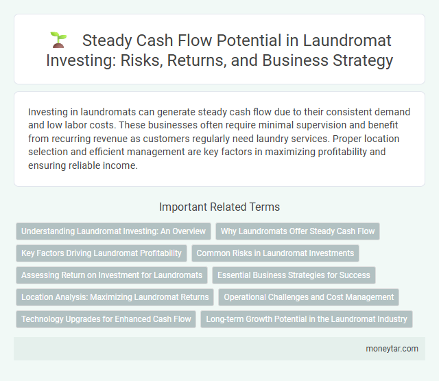 Steady Cash Flow Potential in Laundromat Investing: Risks, Returns, and Business Strategy