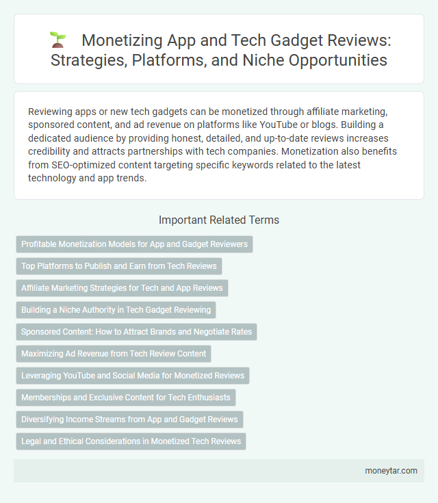 Monetizing App and Tech Gadget Reviews: Strategies, Platforms, and Niche Opportunities