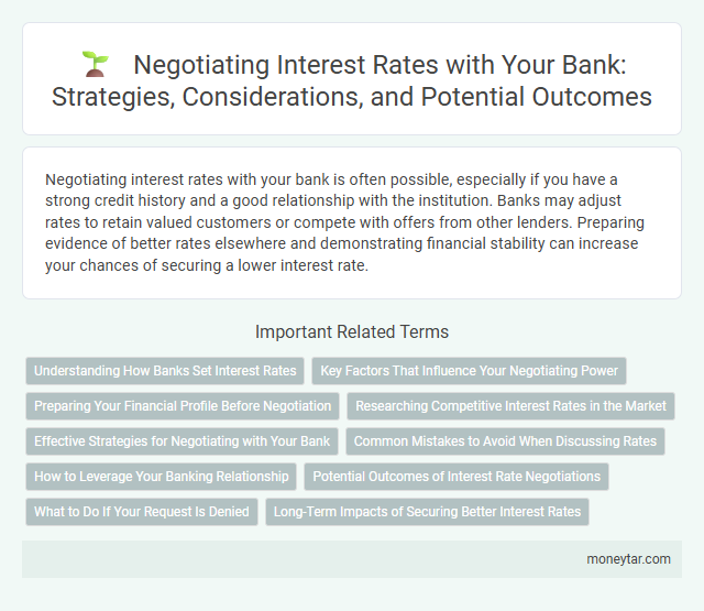 Negotiating Interest Rates with Your Bank: Strategies, Considerations, and Potential Outcomes