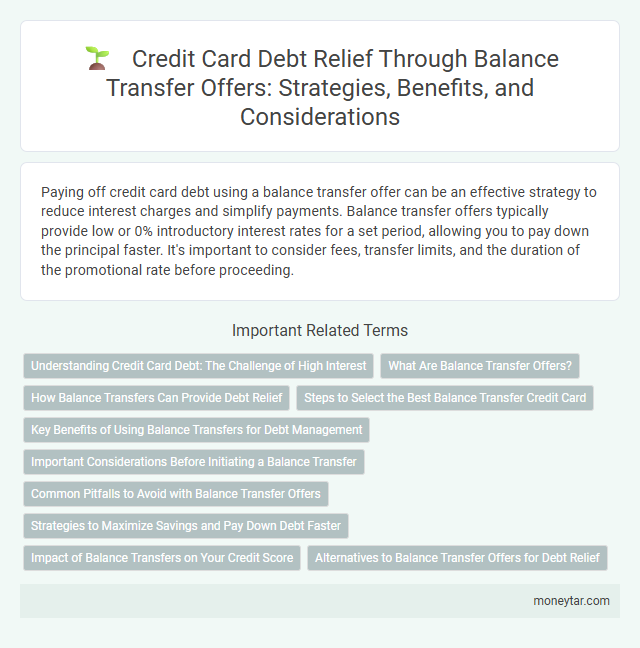 Credit Card Debt Relief Through Balance Transfer Offers: Strategies, Benefits, and Considerations