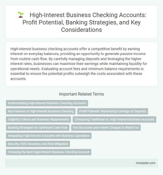 High-Interest Business Checking Accounts: Profit Potential, Banking Strategies, and Key Considerations