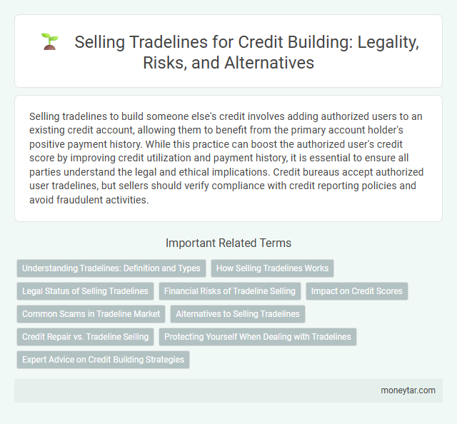 Selling Tradelines for Credit Building: Legality, Risks, and Alternatives