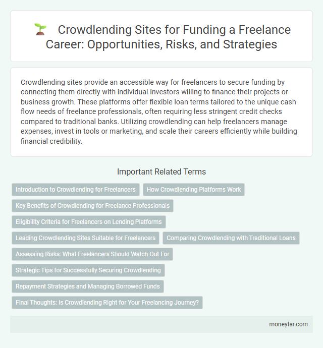 Crowdlending Sites for Funding a Freelance Career: Opportunities, Risks, and Strategies