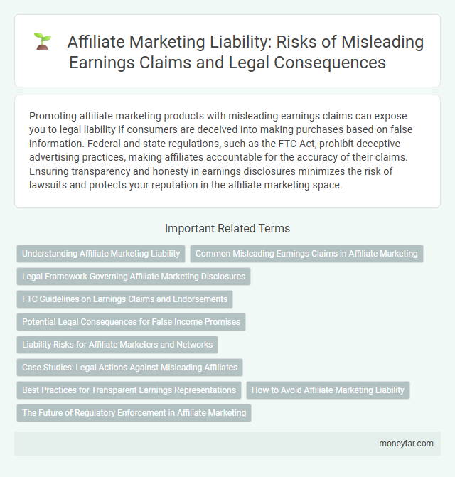 Affiliate Marketing Liability: Risks of Misleading Earnings Claims and Legal Consequences