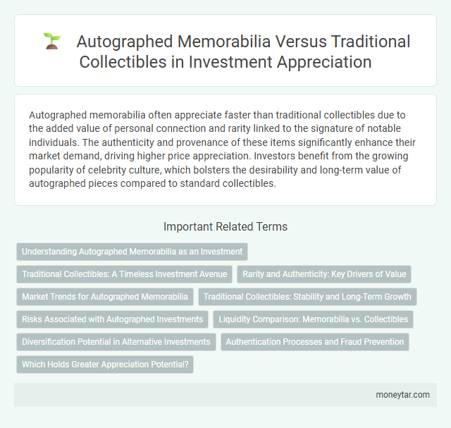 Autographed Memorabilia Versus Traditional Collectibles in Investment Appreciation