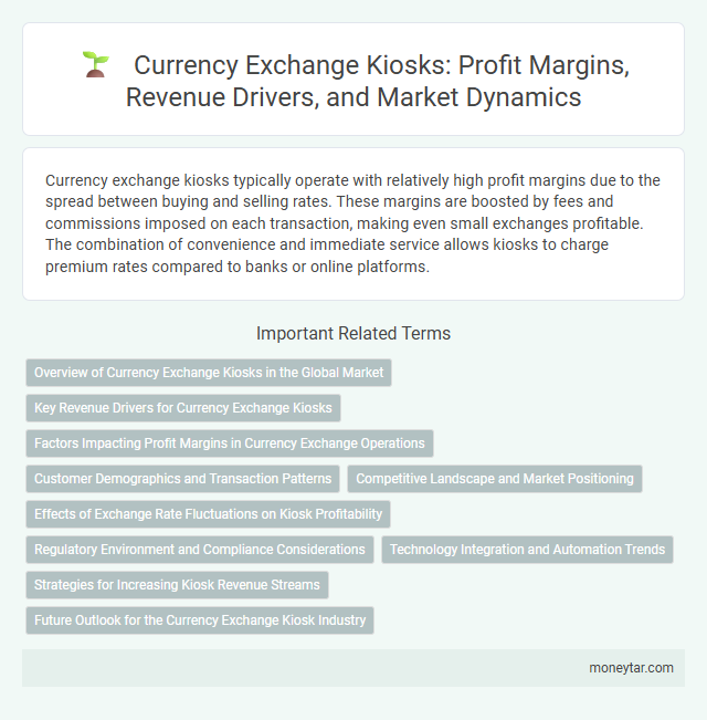 Currency Exchange Kiosks: Profit Margins, Revenue Drivers, and Market Dynamics