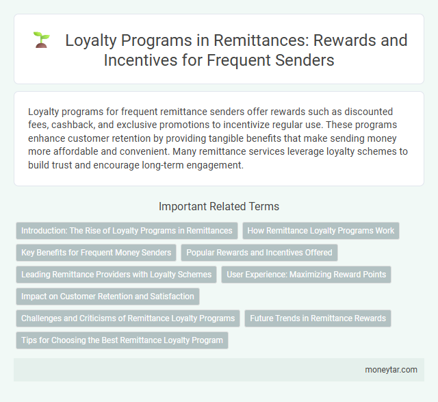Loyalty Programs in Remittances: Rewards and Incentives for Frequent Senders