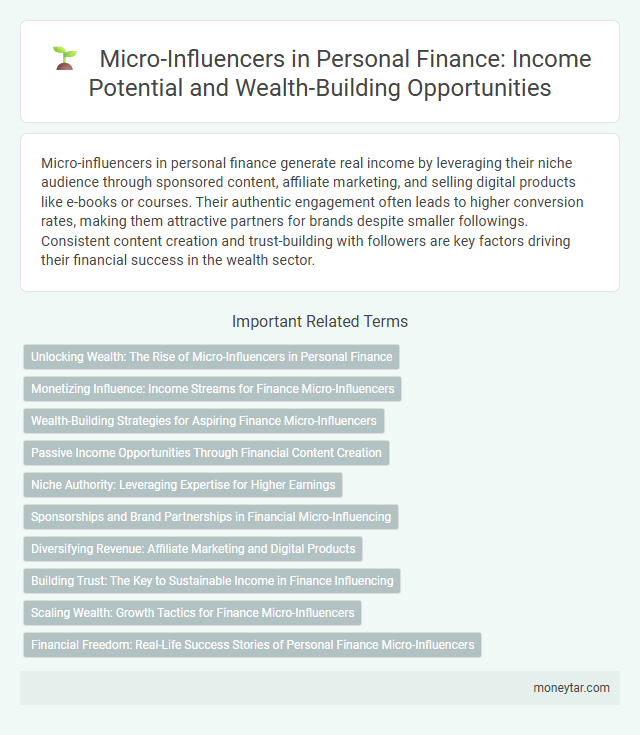 Micro-Influencers in Personal Finance: Income Potential and Wealth-Building Opportunities