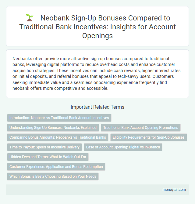 Neobank Sign-Up Bonuses Compared to Traditional Bank Incentives: Insights for Account Openings