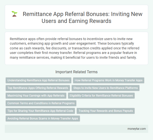 Remittance App Referral Bonuses: Inviting New Users and Earning Rewards