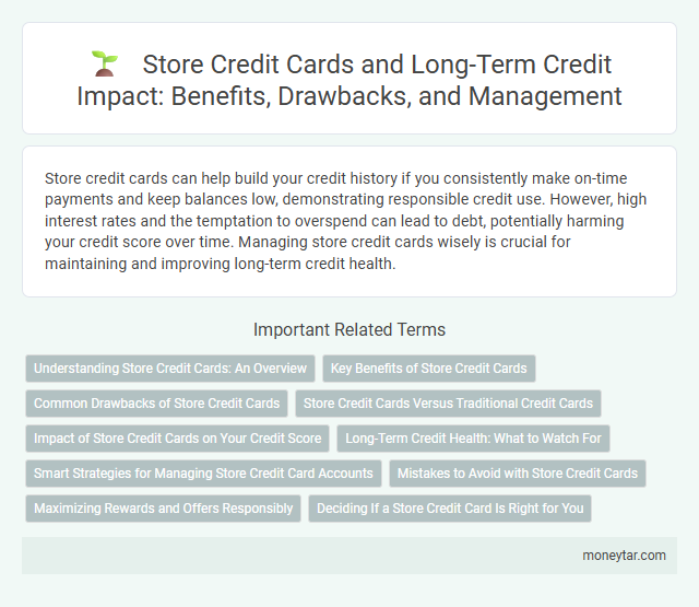 Store Credit Cards and Long-Term Credit Impact: Benefits, Drawbacks, and Management