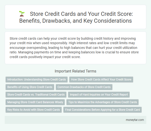 Store Credit Cards and Your Credit Score: Benefits, Drawbacks, and Key Considerations