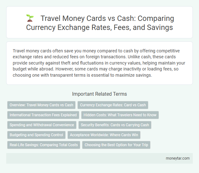 Travel Money Cards vs Cash: Comparing Currency Exchange Rates, Fees, and Savings