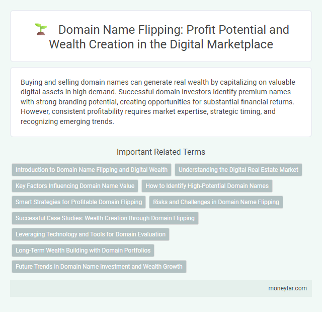 Domain Name Flipping: Profit Potential and Wealth Creation in the Digital Marketplace