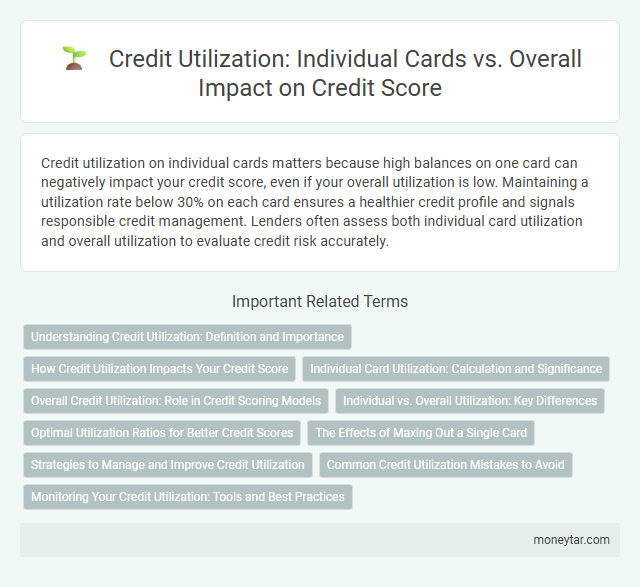 Credit Utilization: Individual Cards vs. Overall Impact on Credit Score