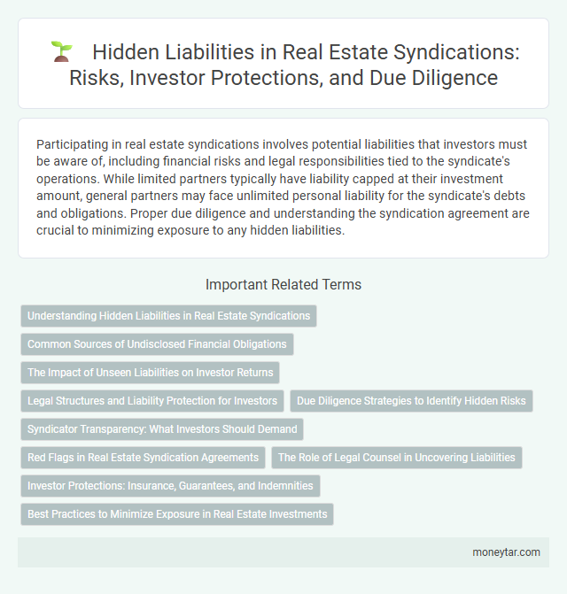 Hidden Liabilities in Real Estate Syndications: Risks, Investor Protections, and Due Diligence