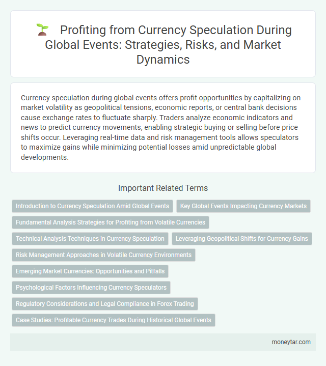 Profiting from Currency Speculation During Global Events: Strategies, Risks, and Market Dynamics