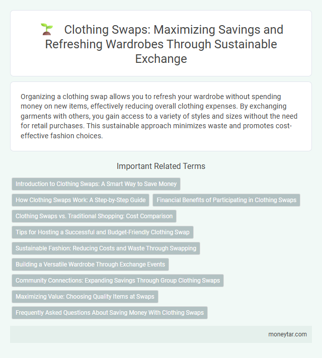 Clothing Swaps: Maximizing Savings and Refreshing Wardrobes Through Sustainable Exchange