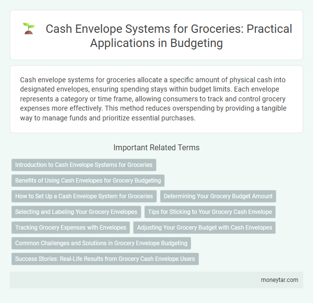 Cash Envelope Systems for Groceries: Practical Applications in Budgeting