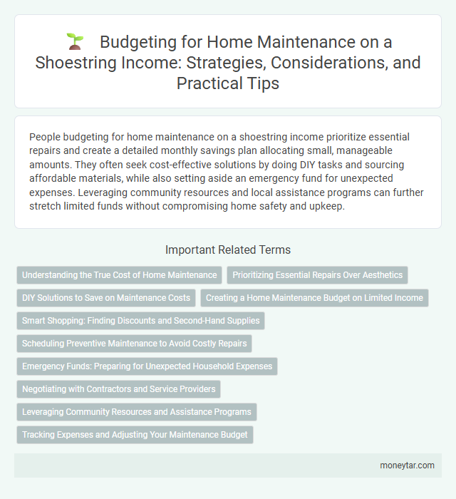 Budgeting for Home Maintenance on a Shoestring Income: Strategies, Considerations, and Practical Tips