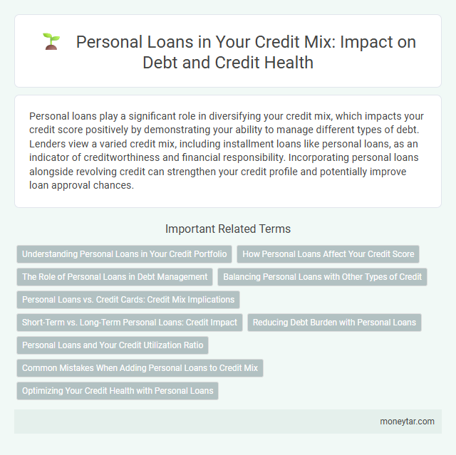 Personal Loans in Your Credit Mix: Impact on Debt and Credit Health
