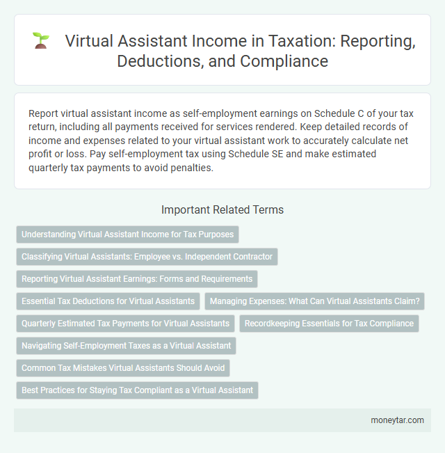 Virtual Assistant Income in Taxation: Reporting, Deductions, and Compliance