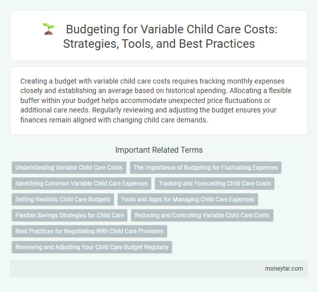 Budgeting for Variable Child Care Costs: Strategies, Tools, and Best Practices