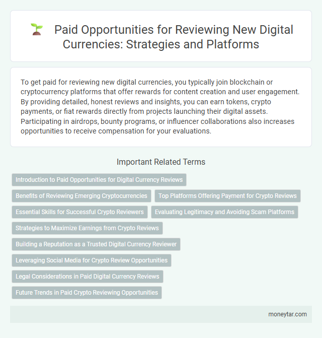Paid Opportunities for Reviewing New Digital Currencies: Strategies and Platforms