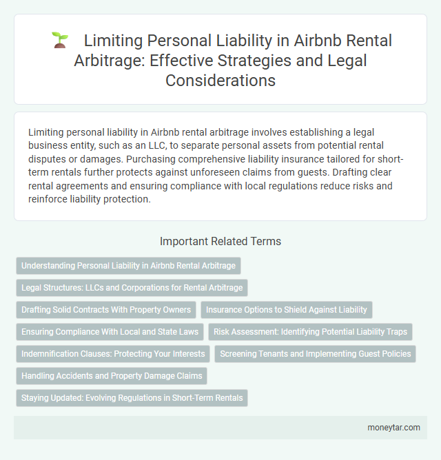 Limiting Personal Liability in Airbnb Rental Arbitrage: Effective Strategies and Legal Considerations