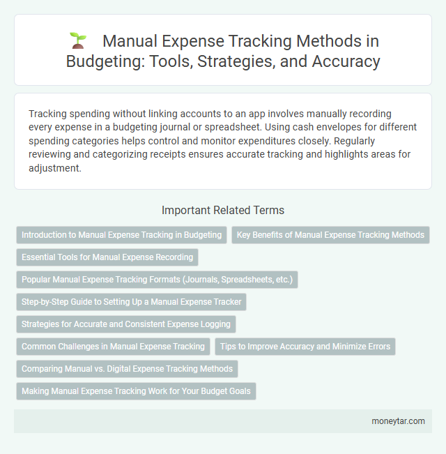 Manual Expense Tracking Methods in Budgeting: Tools, Strategies, and Accuracy
