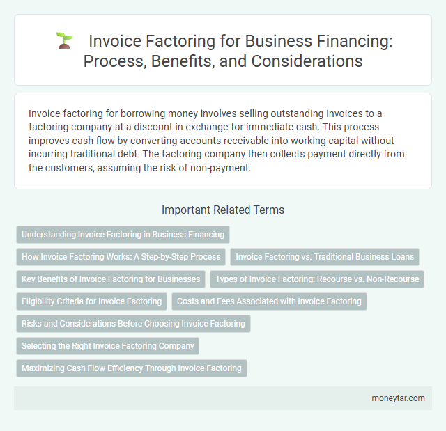 Invoice Factoring for Business Financing: Process, Benefits, and Considerations