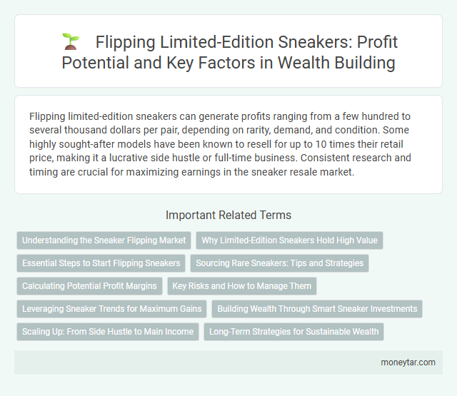 Flipping Limited-Edition Sneakers: Profit Potential and Key Factors in Wealth Building