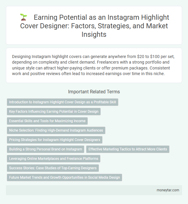 Earning Potential as an Instagram Highlight Cover Designer: Factors, Strategies, and Market Insights