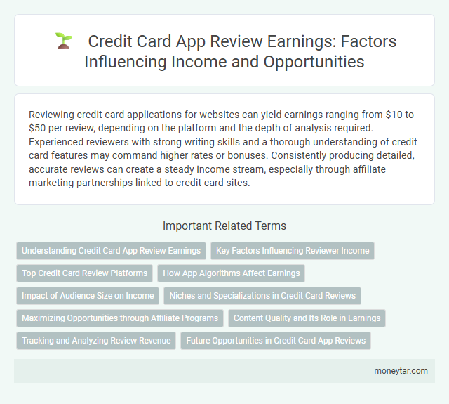 Credit Card App Review Earnings: Factors Influencing Income and Opportunities