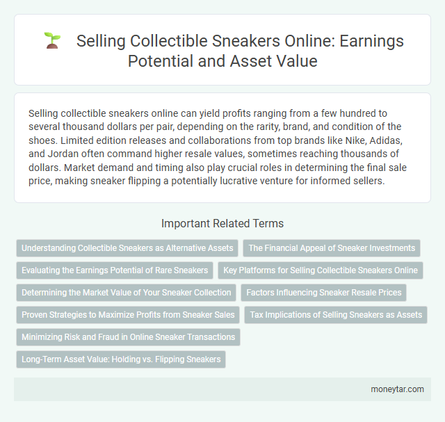Selling Collectible Sneakers Online: Earnings Potential and Asset Value
