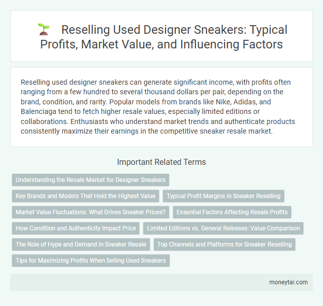 Reselling Used Designer Sneakers: Typical Profits, Market Value, and Influencing Factors