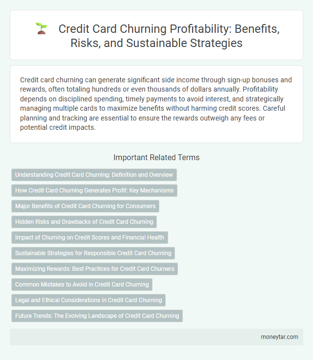 Credit Card Churning Profitability: Benefits, Risks, and Sustainable Strategies