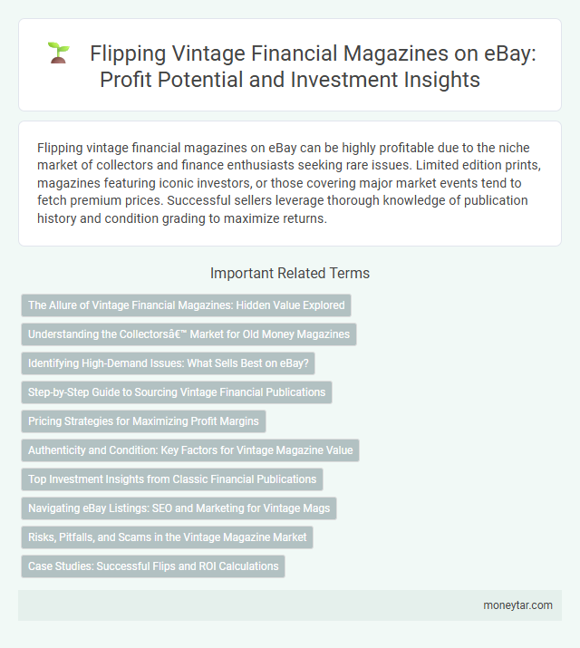 Flipping Vintage Financial Magazines on eBay: Profit Potential and Investment Insights