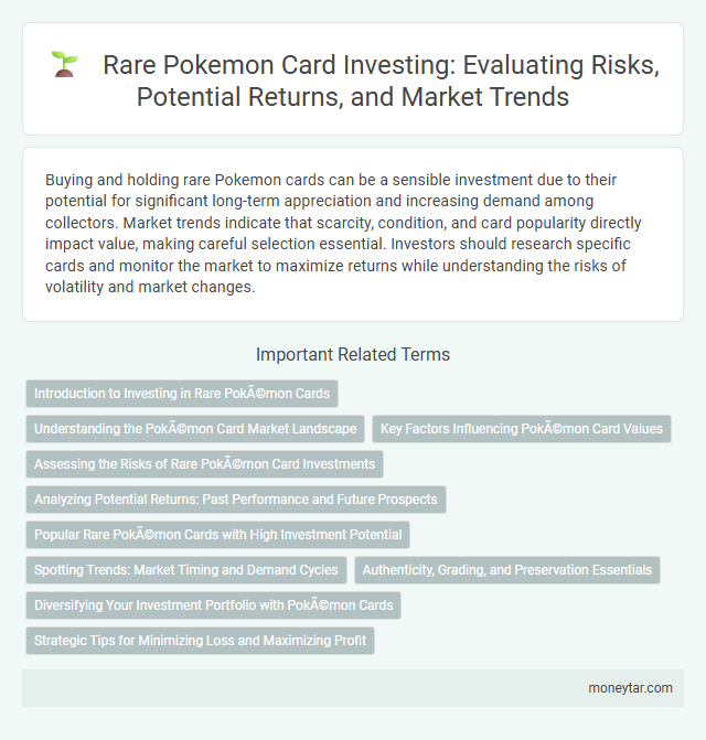 Rare Pokemon Card Investing: Evaluating Risks, Potential Returns, and Market Trends