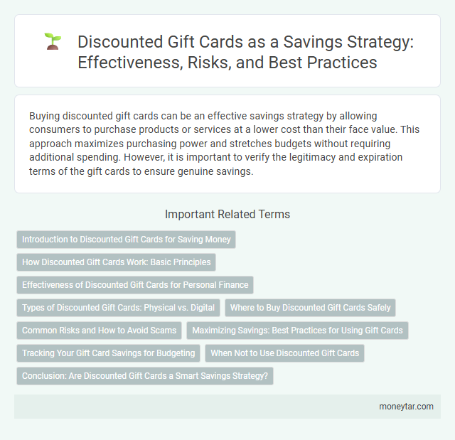 Discounted Gift Cards as a Savings Strategy: Effectiveness, Risks, and Best Practices