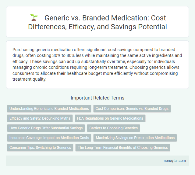 Generic vs. Branded Medication: Cost Differences, Efficacy, and Savings Potential