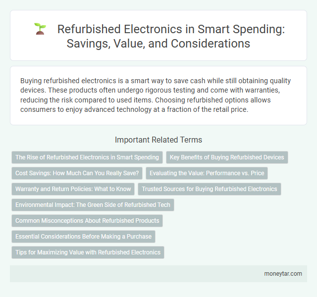 Refurbished Electronics in Smart Spending: Savings, Value, and Considerations