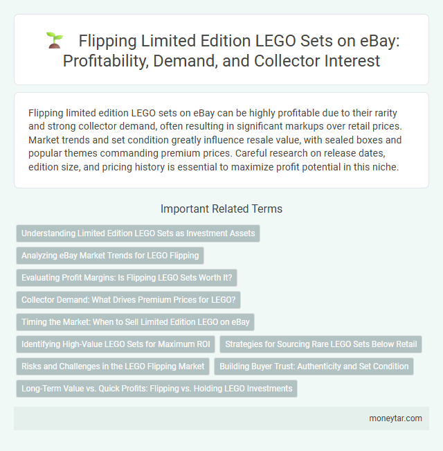 Flipping Limited Edition LEGO Sets on eBay: Profitability, Demand, and Collector Interest