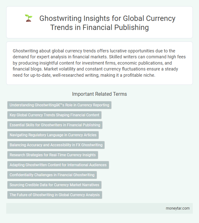 Ghostwriting Insights for Global Currency Trends in Financial Publishing