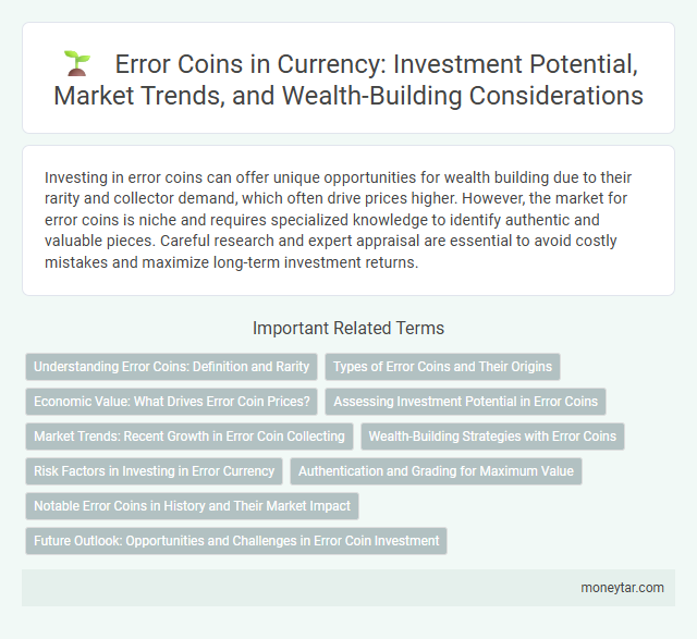 Error Coins in Currency: Investment Potential, Market Trends, and Wealth-Building Considerations
