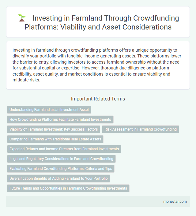 Investing in Farmland Through Crowdfunding Platforms: Viability and Asset Considerations