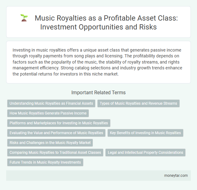 Music Royalties as a Profitable Asset Class: Investment Opportunities and Risks